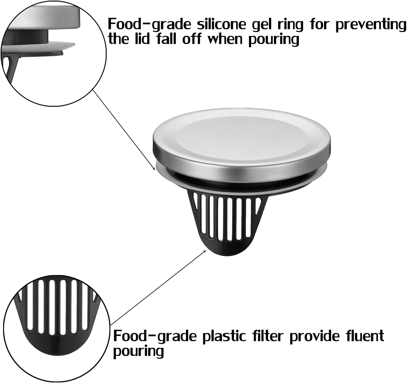 Karafu Glass Pitcher with Lid, 95 Ounces Wide Mouth Heat Resistant Water Jug for Hot/Cold Water, Ice tea and Juice Beverage