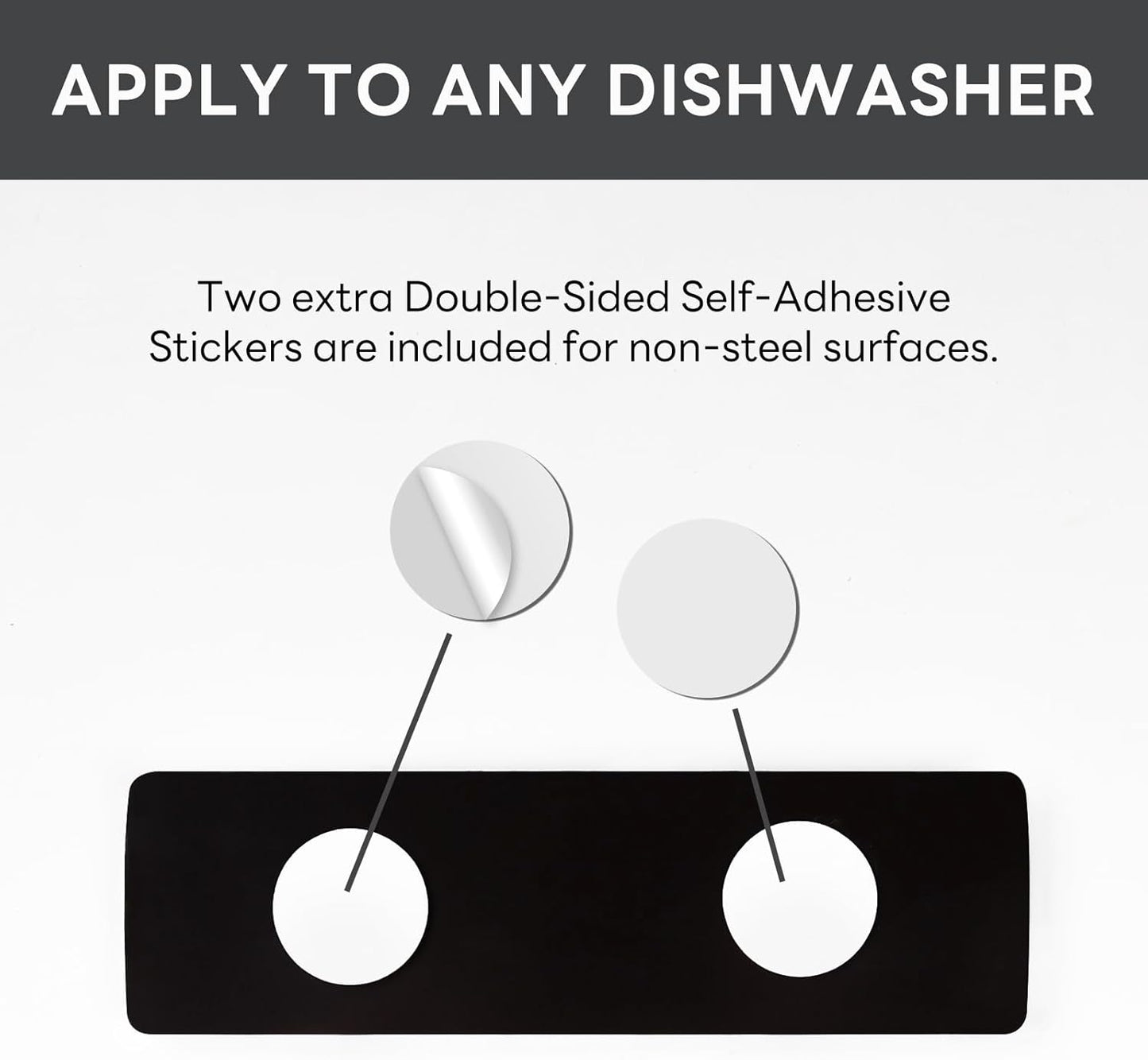 KitchenTour Dishwasher Magnet Clean Dirty Sign, Strong Magnet Clean Dirty Sign for Dishwasher, Farmhouse Wood Design Non-Scratch Dish Washer Indicator Kitchen Decor, Silver