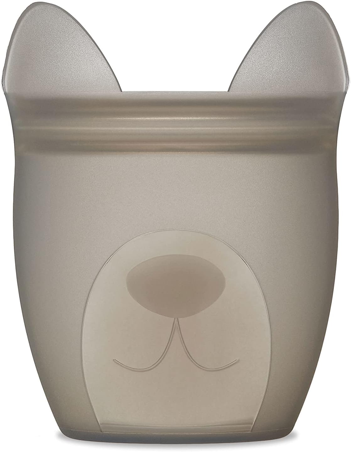 Zip Top Reusable 100% Silicone Baby + Kid Snack Containers- The only containers That Stand up, Stay Open and Zip Shut! No Lids! Made in The USA - Full Set of 4