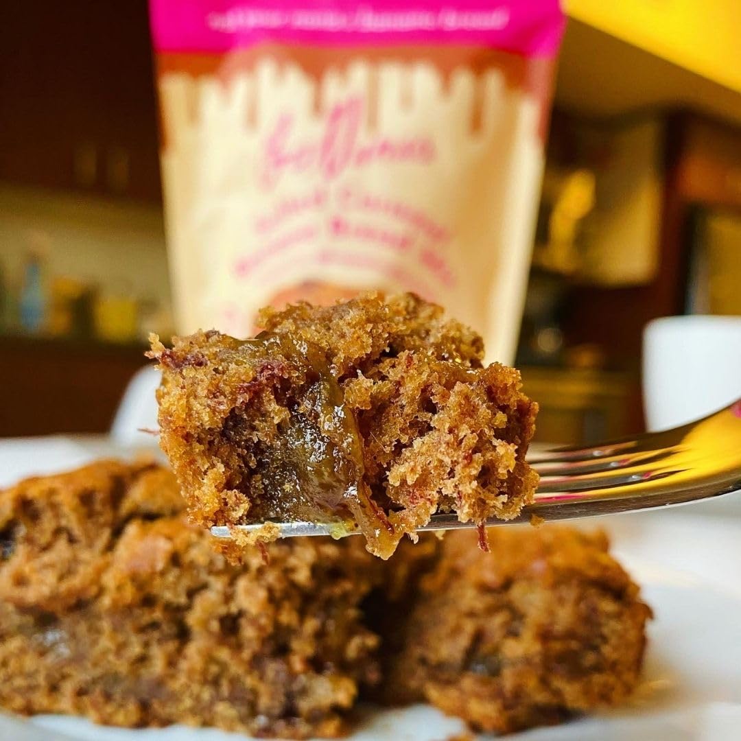 GoNanas Salted Caramel Oat Flour Banana Bread Mix, Suitable for Plant Based Vegan Diets, Gluten Free Dairy Free Snacks, Healthy Snacks For Adults, Muffin Mix, Nut Free, Cupcakes Dessert, NON-GMO, 1pk