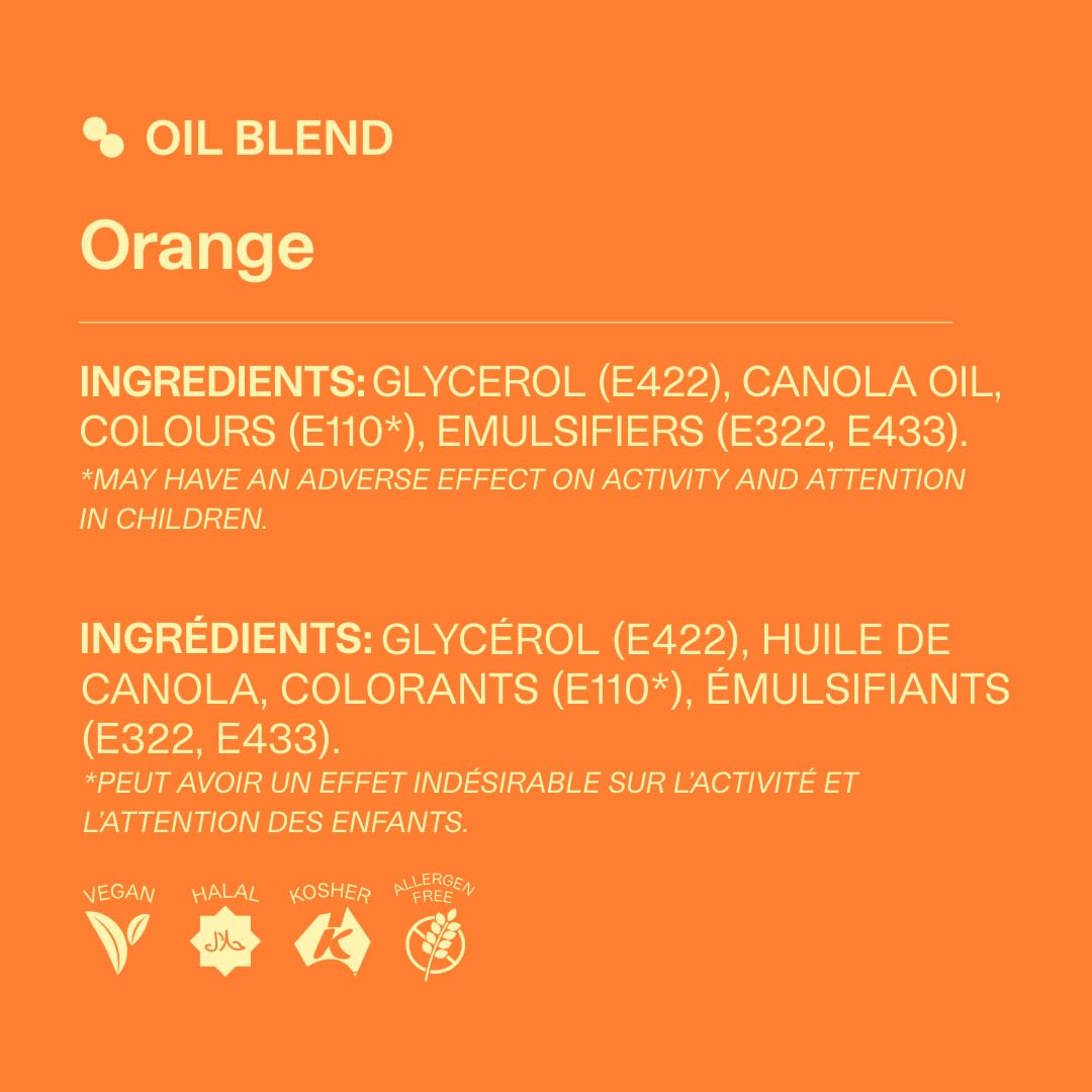 Colour Mill Oil-Based Food Coloring, 20 Milliliters Orange