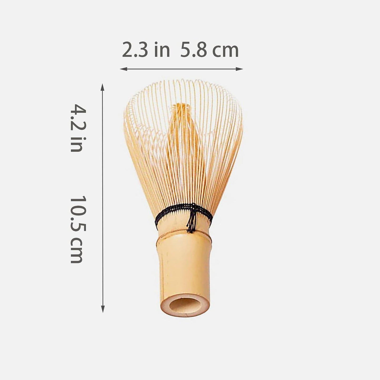 ARTDOU Golden Bamboo Matcha Whisk Japanese Chasen – Traditional Green Tea Powder Stirrer for Preparing，Matcha Latte,Iced Matcha 茶せん 100本立