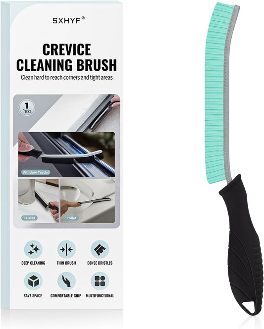 SXhyf Cleaning Brush - Hard Bristle Crevice Cleaning Brush, Multifunctional Gap Scrub Brush, Kitchen Essentials, Bathroom Cleaner Tools for Household Use, Home, Window, Toilet, Stove