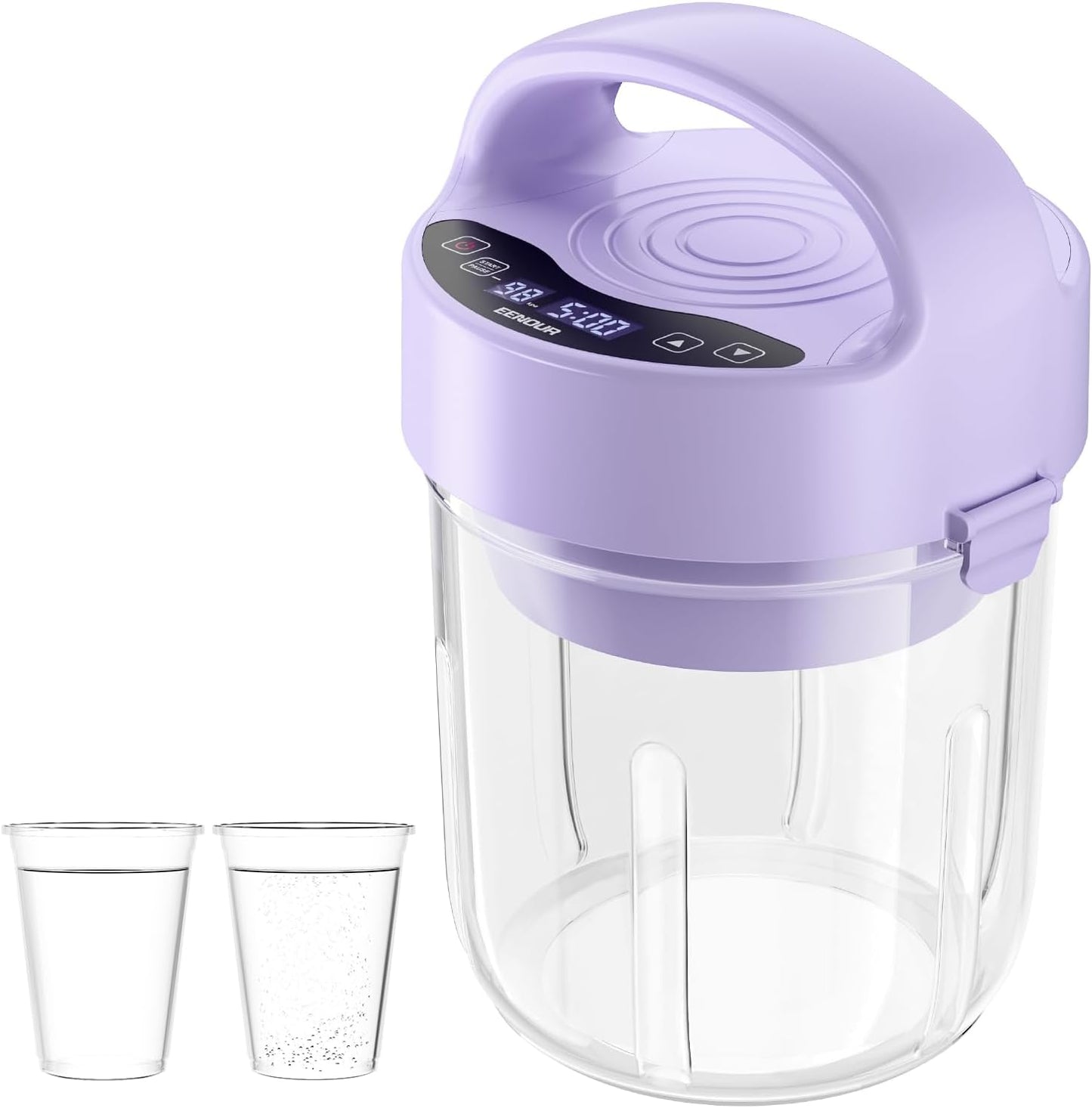 EENOUR Resin Bubble Remover, Removes 99% of Air Bubbles in 5 Minutes, 98kPa Vacuum Chamber with Digital Display, Big Capacity bubble remover for Epoxy Molds Casting, UV Resin, Silicone, Jewelry Making