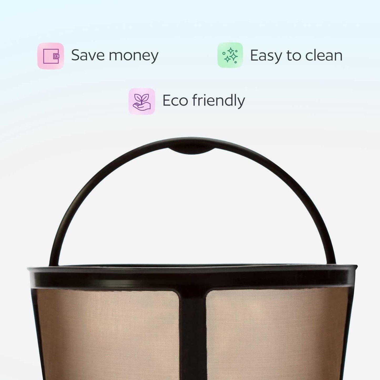 Reusable Keurig K-Duo Coffee Filter for K-Duo Hot & Iced(Gen 2), K-Duo, K-Duo Essential Brewers Only - Carafe Basket Permanent Coffee Filters for Keurig K Duo Coffee Makers