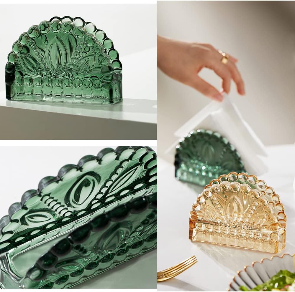 Napkin Holder Silicone Resin Mold Vintage Jewelry Organizer Mold Epoxy Resin Casting Mold DIY Concrete Clay Crafts Making for Kitchen Table Party Wedding Home Decor Gift