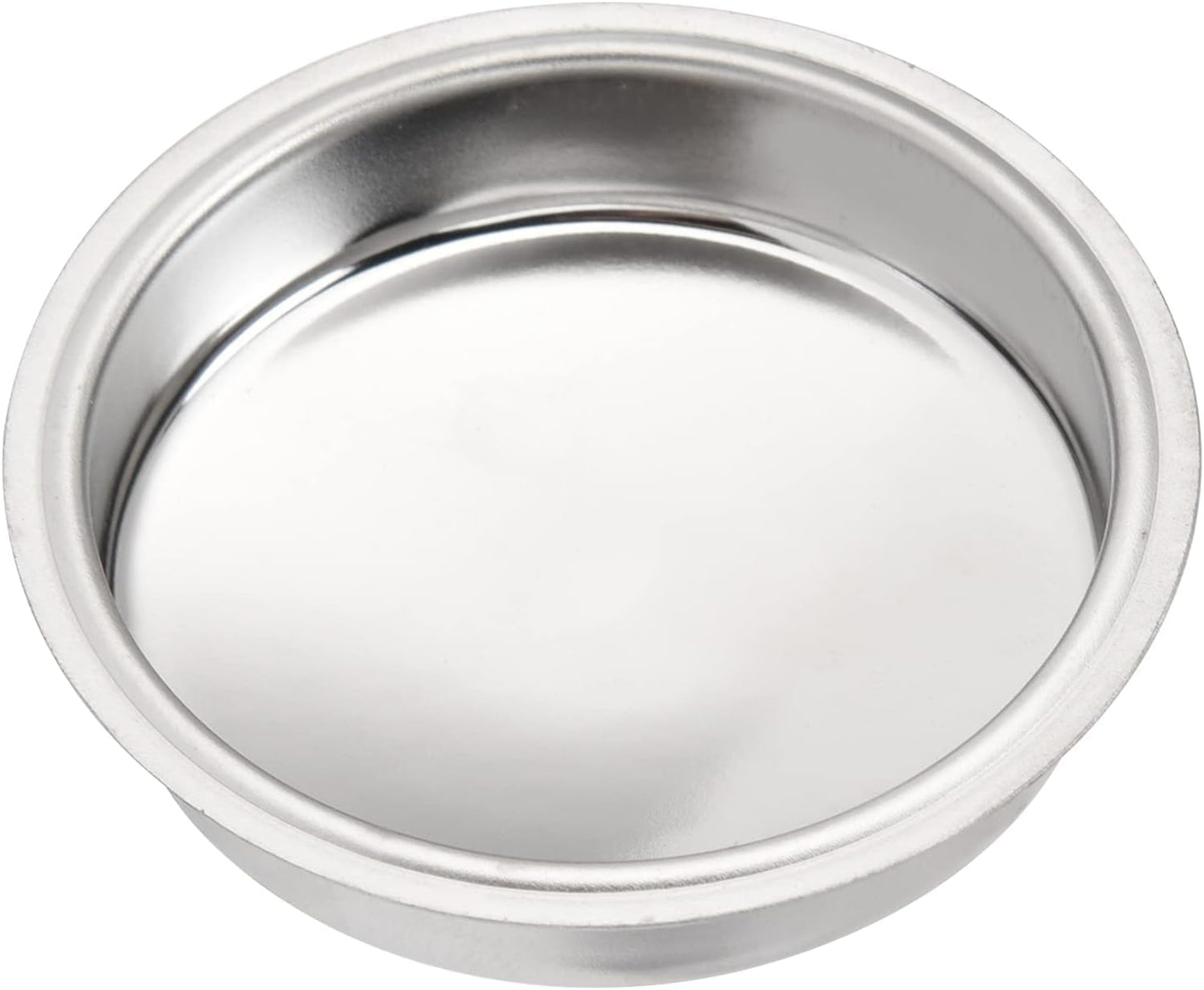 Coffee Machine Inserts, 51mm Stainless Steel Back Flush Insert Metal Blind Filter Coffee Blind Filter for Espresso Machine
