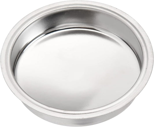 Coffee Machine Inserts, 51mm Stainless Steel Back Flush Insert Metal Blind Filter Coffee Blind Filter for Espresso Machine