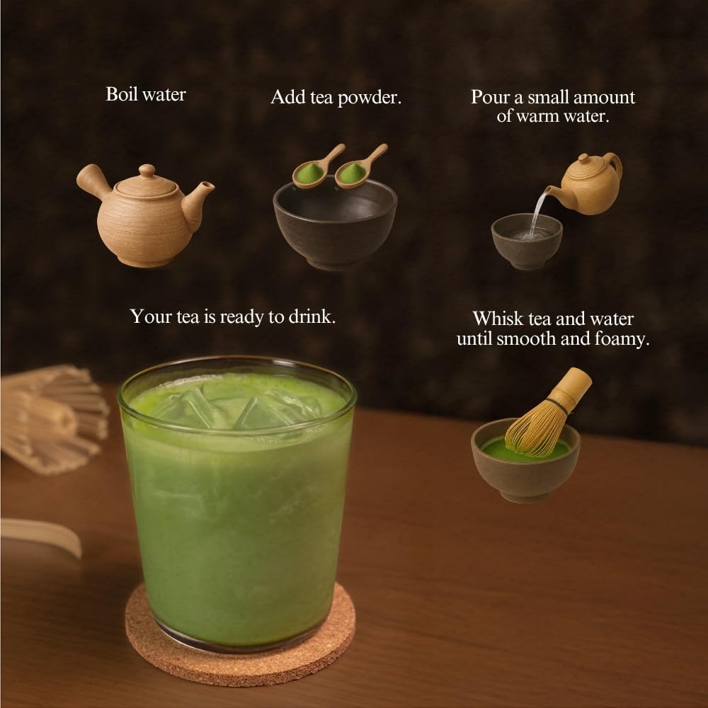 YEDOENSIS Ceremonial Uji Matcha - Authentic Japanese Green Tea Ceremonial Uji-Matcha Powder, Vegan Gluten-Free (40g)