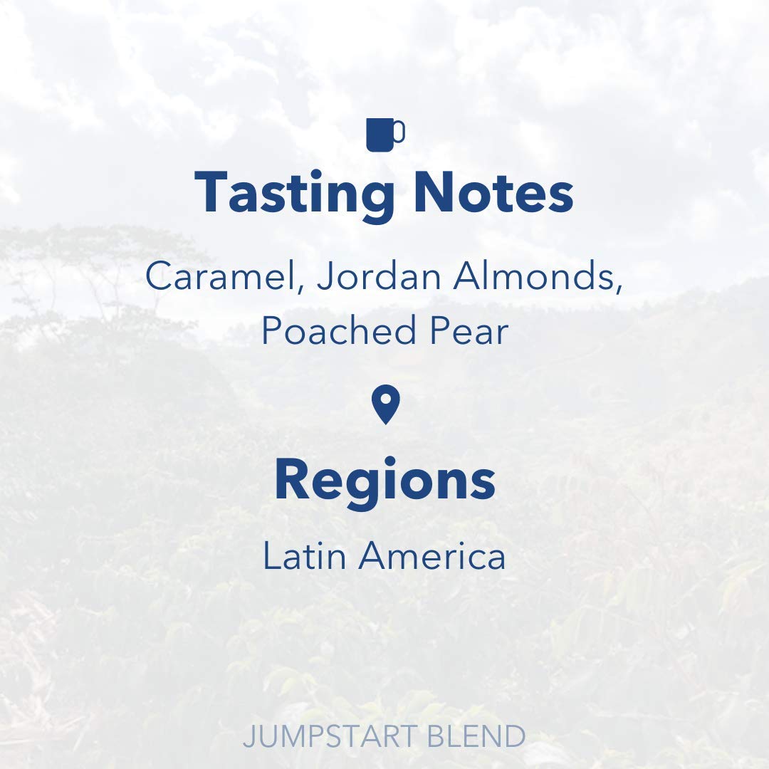 Partners Coffee Roasters, Jumpstart Blend, Whole Bean Coffee - 12 Ounce - Medium