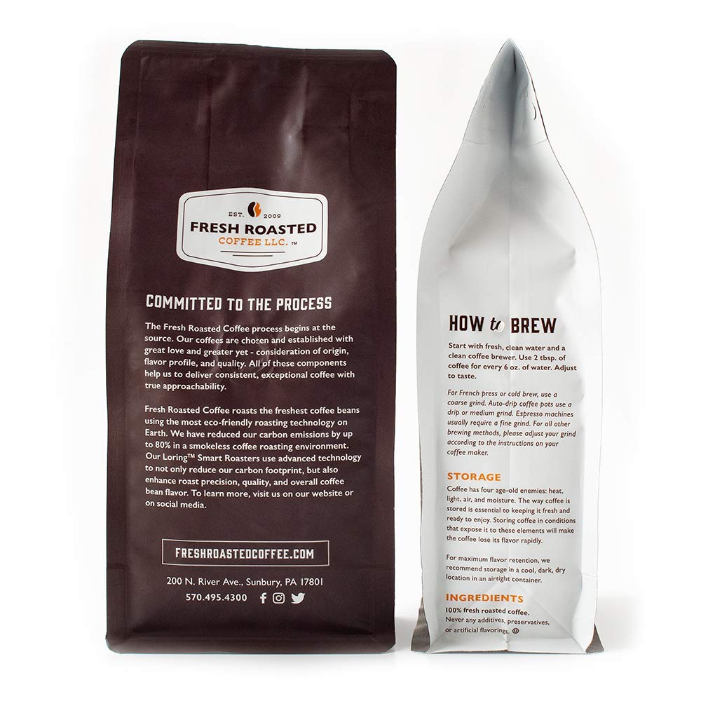 Fresh Roasted Coffee, Mocha Java, 2 lb (32 oz), Medium Roast, Kosher, Ground