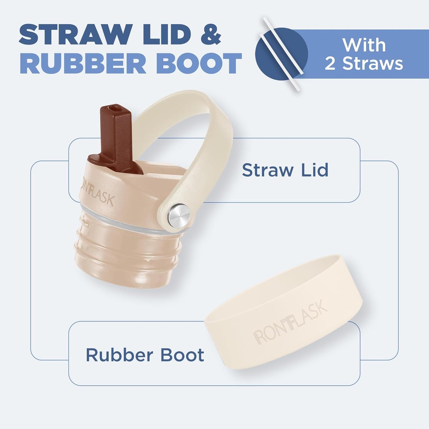 IRON °FLASK Camping & Hiking Hydration Canteens - Narrow Straw Lid & Boot - Leak Proof Vacuum Insulated Stainless Steel - Hot & Cold Double Walled Sports Water Bottle - Desert Oasis, 24 Oz