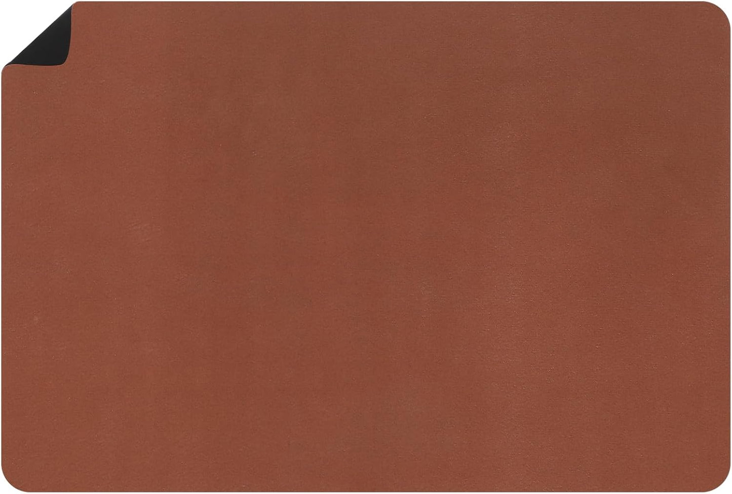 uxcell Silicone Mats for Kitchen Counter, 35.4" x 23.6" Non-Slip Countertop Protector Mat Heat Resistant Coffee Mat Waterproof Table Placemat, Brown