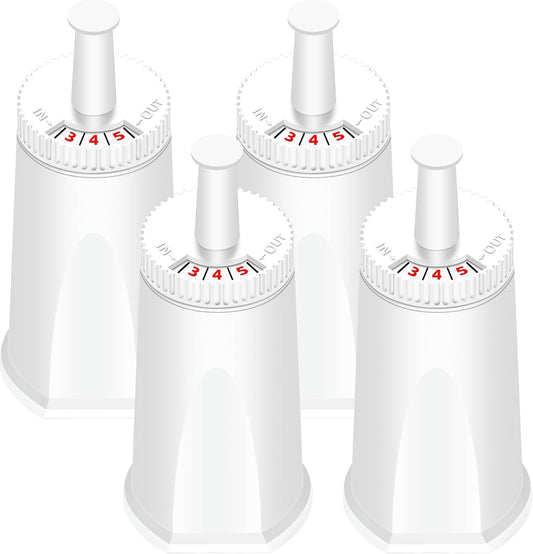 Replacement Water Filter for Breville Espresso Machine, Fit for Breville Barista Touch BES880, Barista Pro BES878, Oracle BES980, Dual Boiler BES920 Bambino ClaroSwiss Sage,4 pack by APPLIANCEMATES