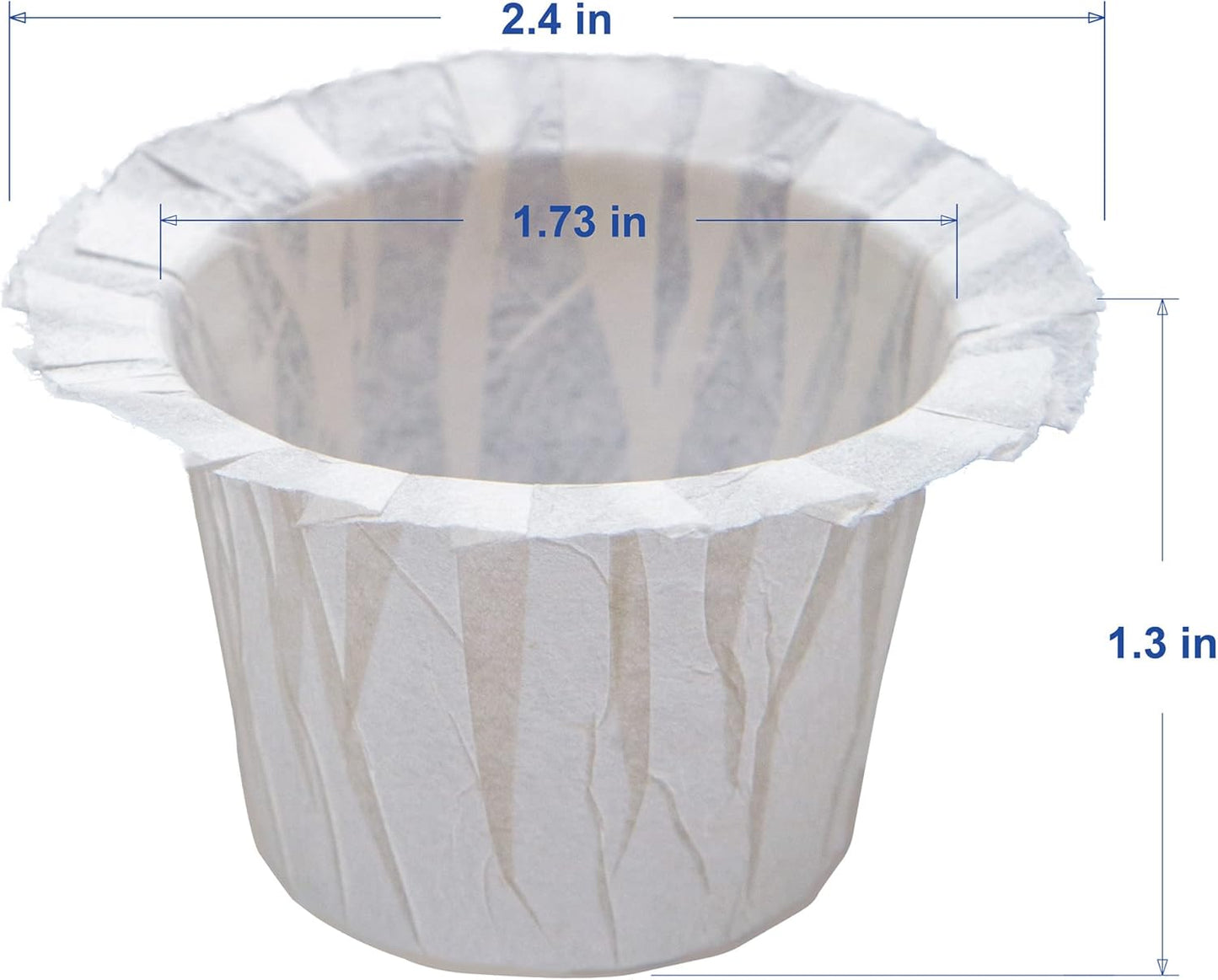 600 Count Disposable Paper Coffee Filters with 4 Pack Reusable K Cups, Compatible with Keurig 2.0 and 1.0 Coffee Maker