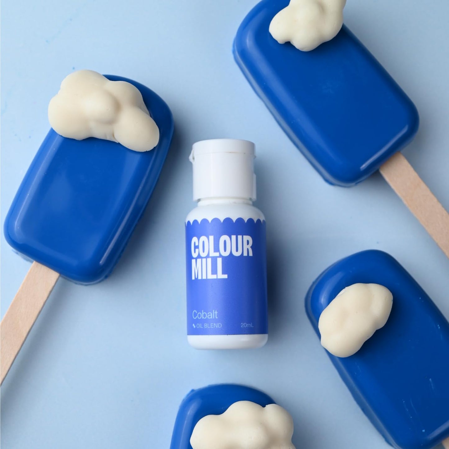 Colour Mill Oil-Based Food Coloring, 20 Milliliters Cobalt (0.68 Fl Oz)