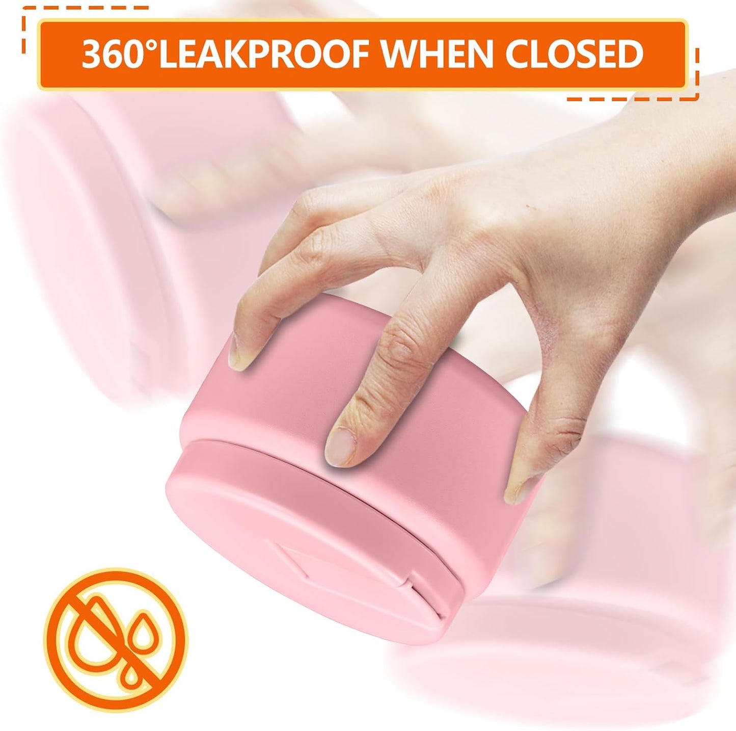 13.5oz Kids Thermos for Hot Food, Insulated Vacuum Food Jar with Buckle Lid, Stainless Steel Wide Mouth Leak Proof Insulated Lunch Container for School Picnic Travel,Pink