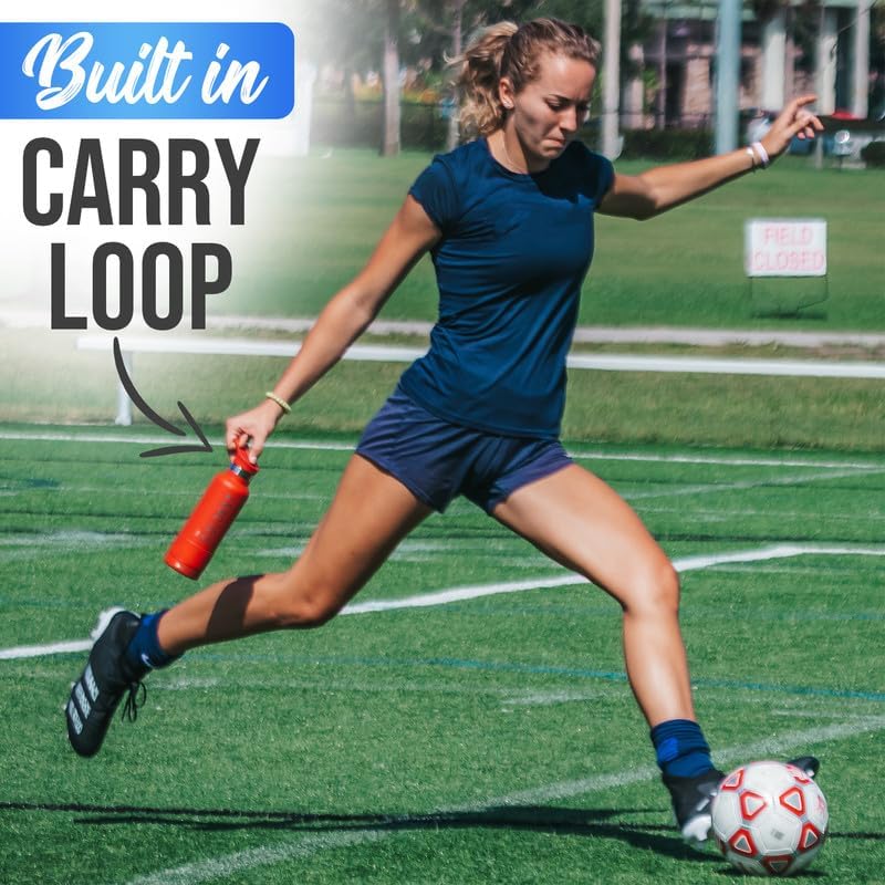 Coldest Insulated Water Bottle with Straw Lid - Stainless Steel Metal Insulated Bottle for Men & Women (Hyperspace White, 40 oz)