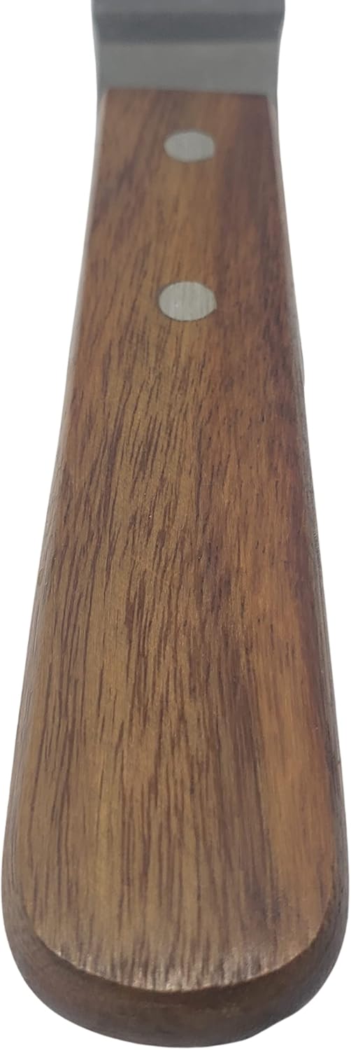 Professional Cake Decorating Tools - Large Stainless Steel 8" Icing Spatula - Offset Baking Icing Spatula with Wood Handle (8 inch)