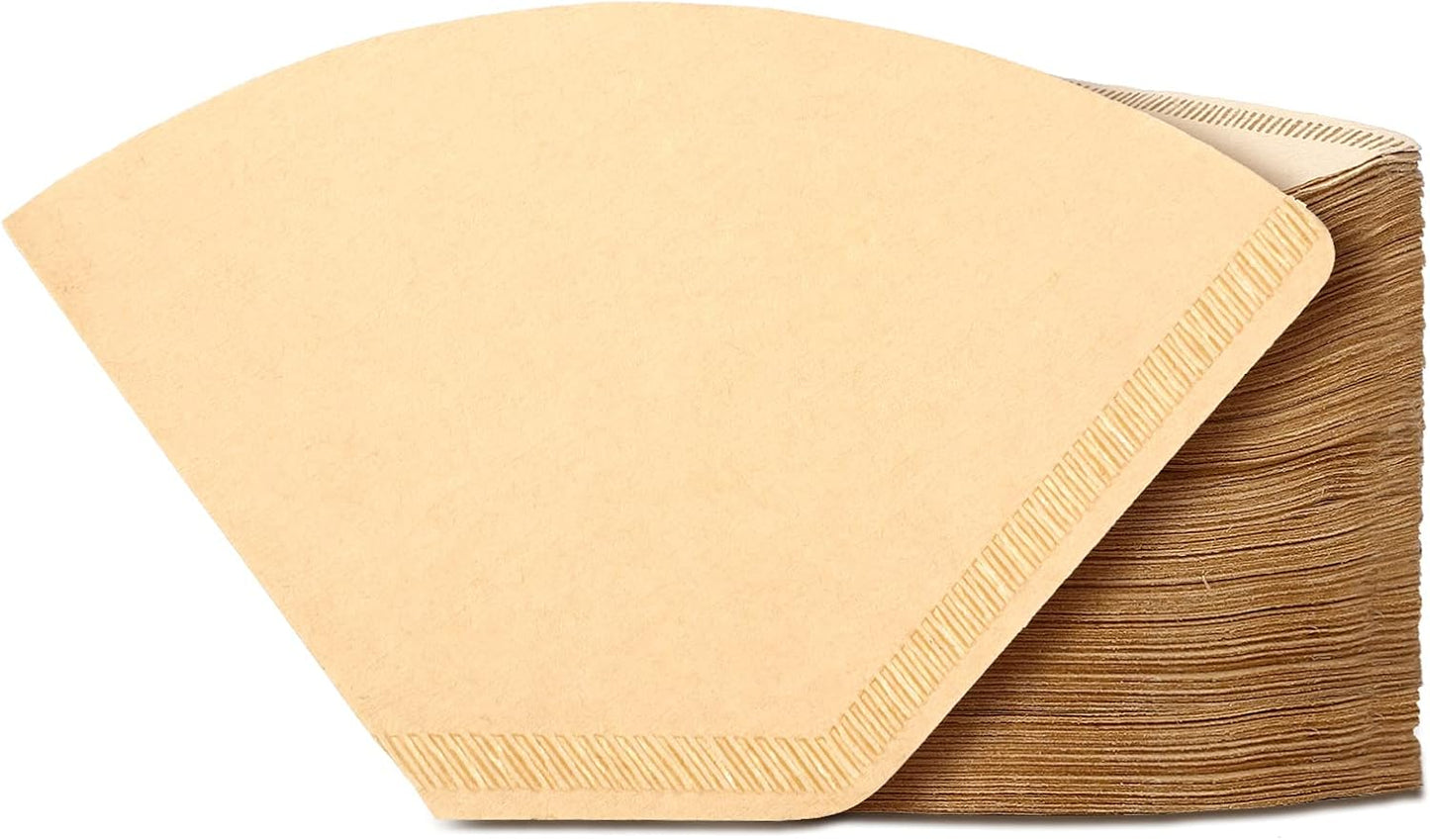 Teling 1200 Count Coffee Filter #2,cone Filters Bulk Disposable Natural Paper 2-4 Cup,natural Paper Unbleached Coffee Accessories for Pour over and Drip Maker