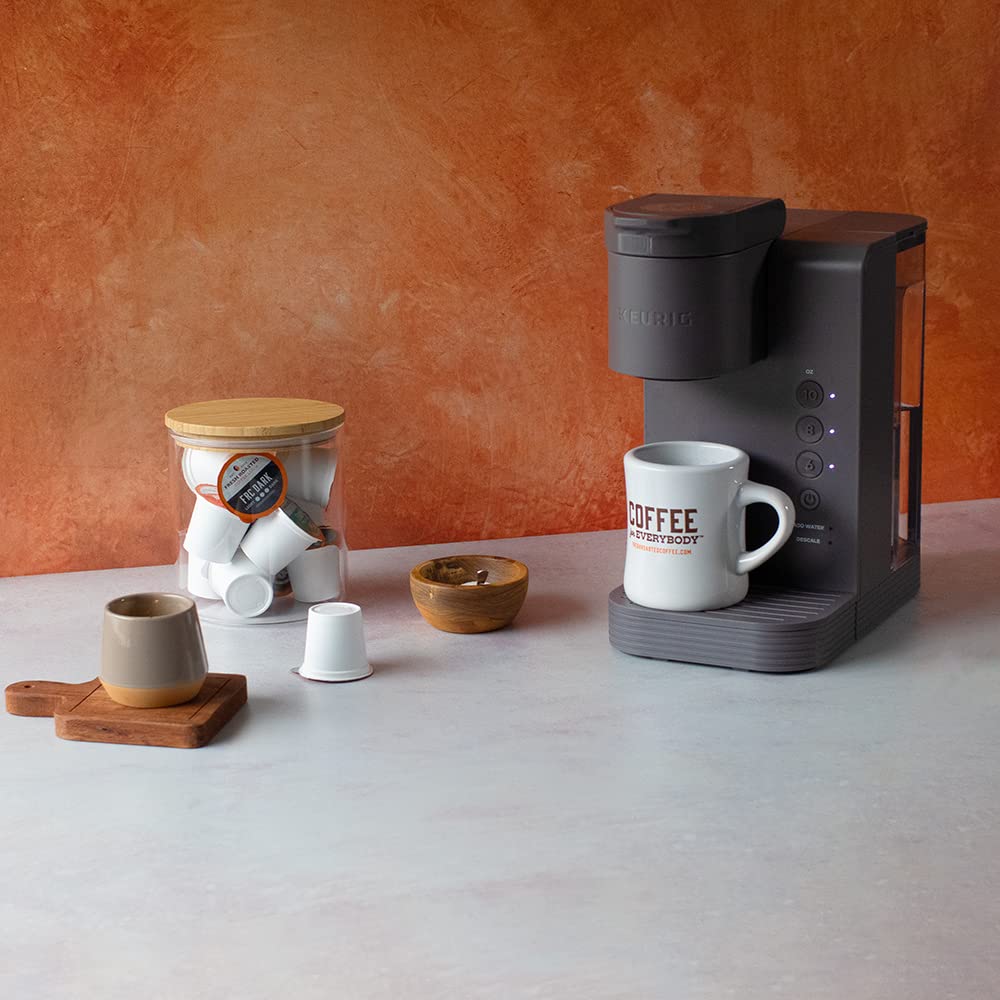 Fresh Roasted Coffee, Ethiopian Yirgacheffe Kochere, Medium Roast, 72 Pods for K Cup Brewers