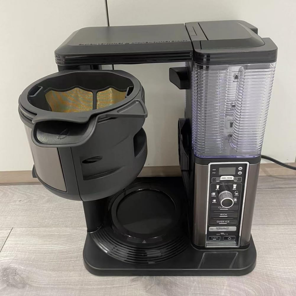 CM300 Coffee Filter Basket for Ninja,Reusable Permanent Coffee Pot Replacement for Ninja Coffee Maker CM300, CM305, CM360, CM371, CM400 (1)