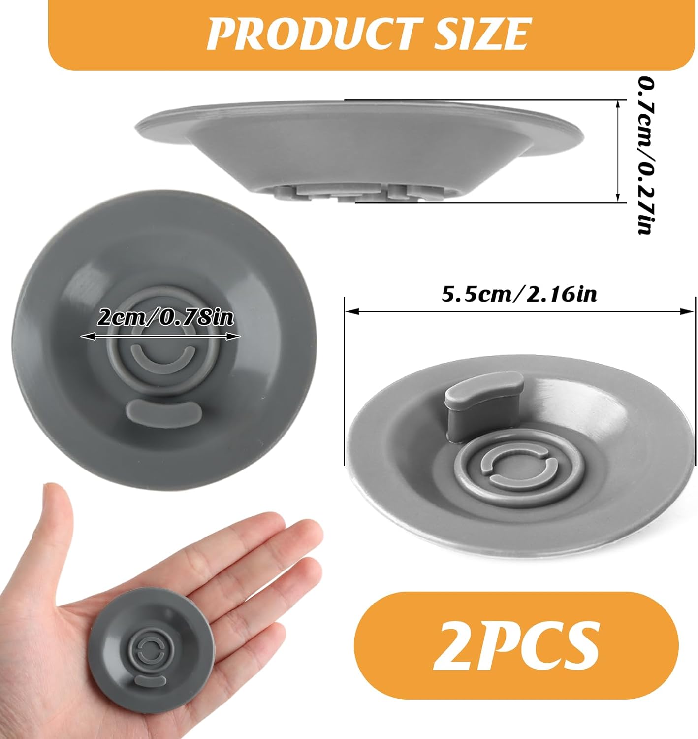 2 Pcs 54mm Espresso Backflush Cleaning Disc Compatible with Breville Espresso Machines BES870XL/BES878/BES880/BES840XL/BES810, Reusable Silicone Blind Filter Disk for Coffee enthusiast, Barista