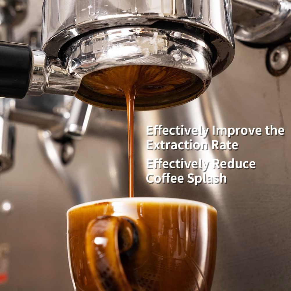 watchget 51mm Espresso Paper Filters - 1000 Pcs Unbleached Coffee Filter Papers for 51mm Portafilter Baskets, Compatible with Espresso Machines and Coffee Maker Accessories