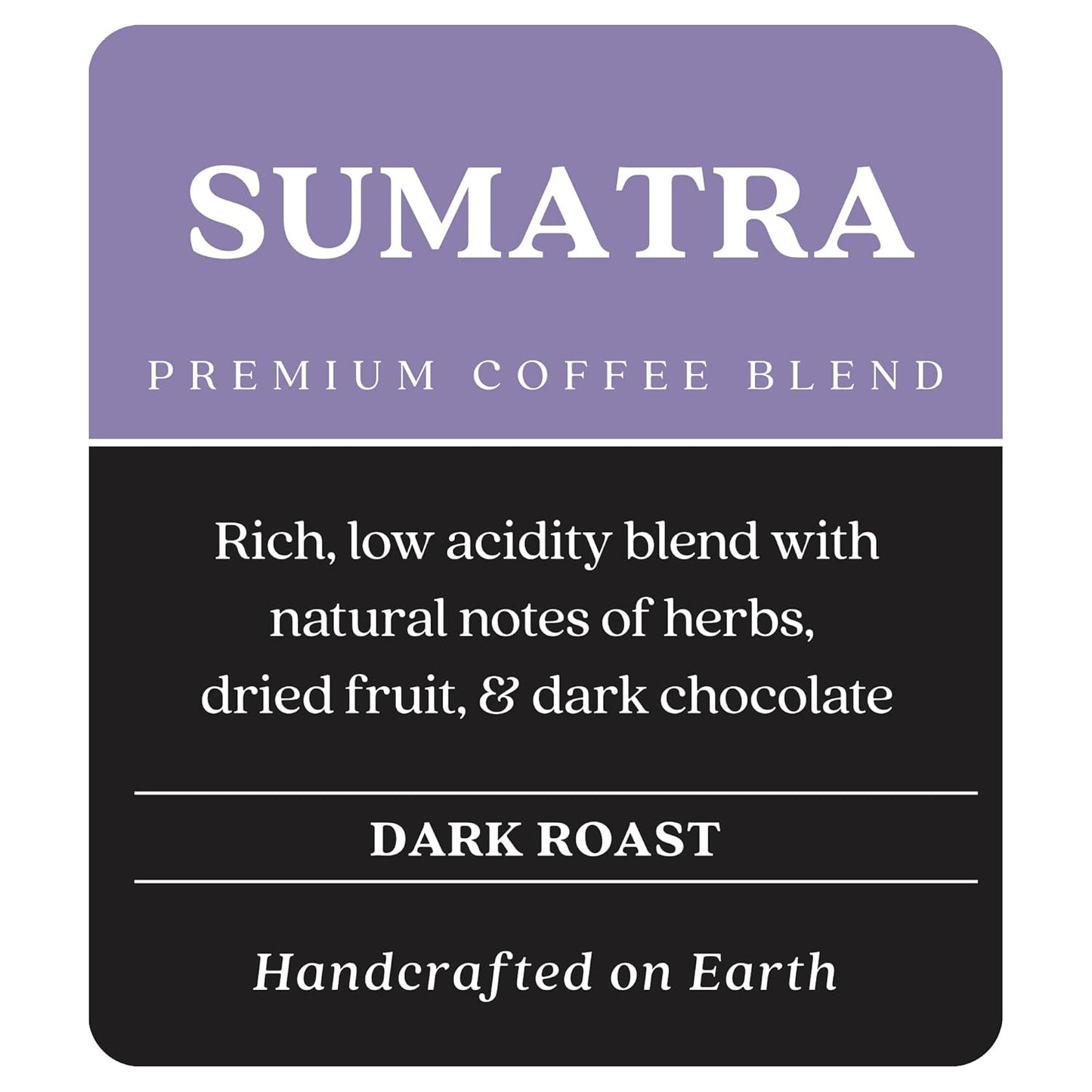 Copper Moon Dark Roast Whole Bean Coffee, Sumatra Blend, 2 Lb (Pack of 2)