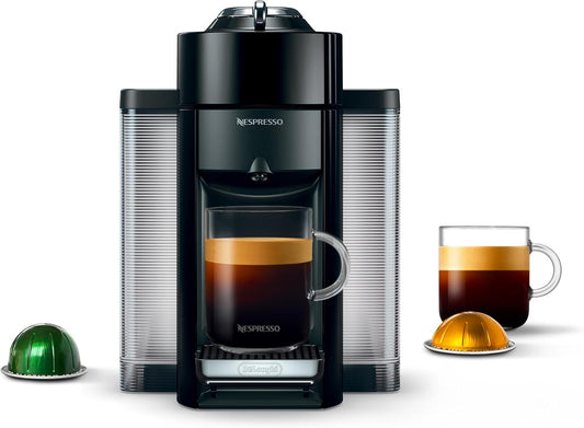 Nespresso Vertuo Coffee and Espresso Maker by De'Longhi, Piano Black