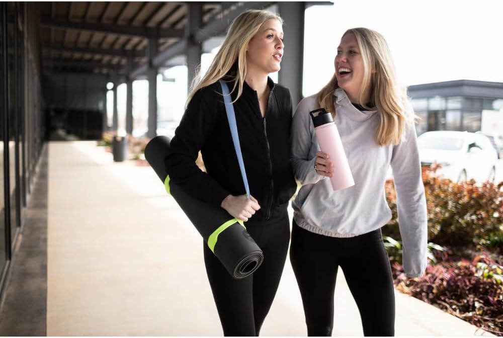 Simple Modern Water Bottle with Straw Lid Vacuum Insulated Stainless Steel Metal Cup Bottles | Reusable Leak Proof BPA-Free Flask for Gym, Travel, Sports | Summit Collection | 22oz, Almond Birch