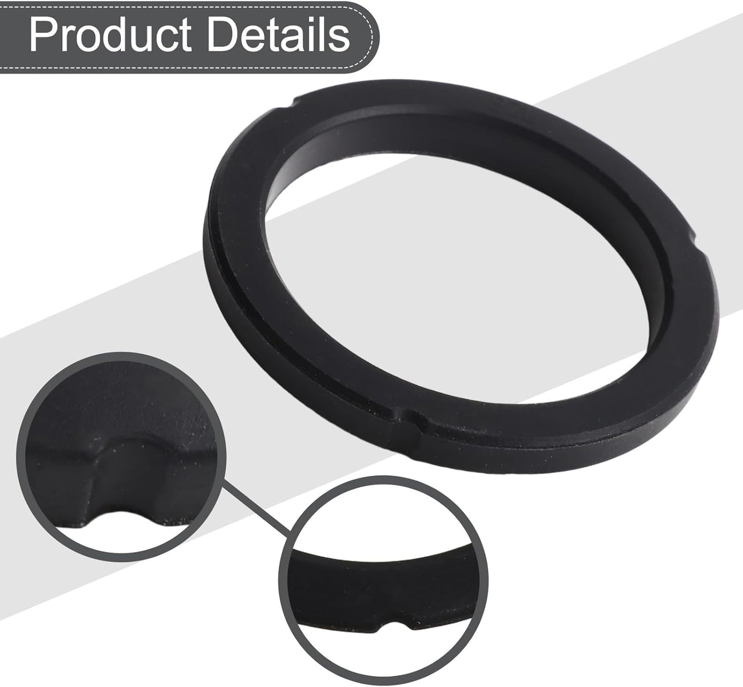 Group Head Seal Gasket For Bezzera, Espresso Machines Group Nozzle Connector Gasket O-Ring, Silicone Replacement 73X56x10mm(2 pack)