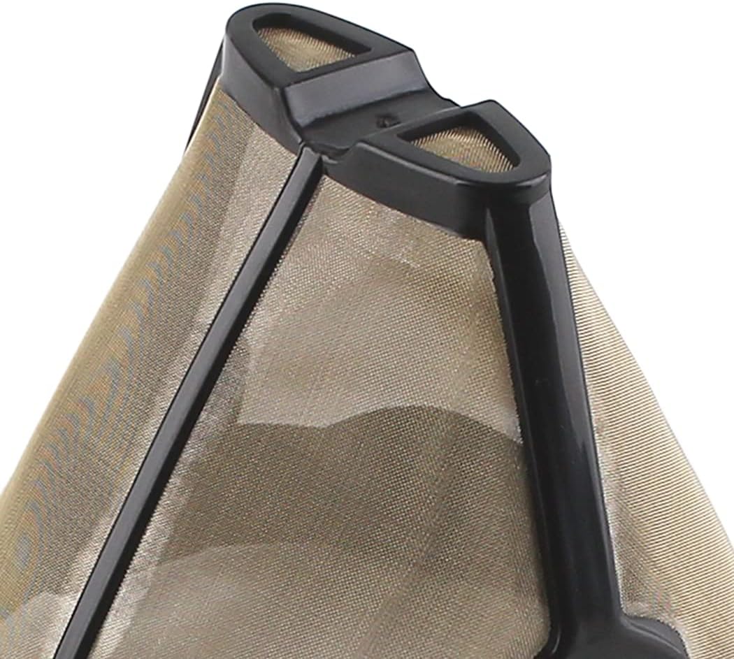 Replacement Parts 2pcs Cone Reusable Coffee Permanent Filters, Compatible with Ninja Coffee Maker CM305, CP301, CP307C,CM401