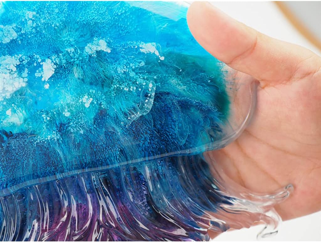 Octopus Resin Mold, Gasusen 3D Large Sea Animals Octopus Silicone Molds for Epoxy Resin Casting, Wall Hanging Ornaments, Home Decor, Halloween Christmas Gifts, DIY Craft