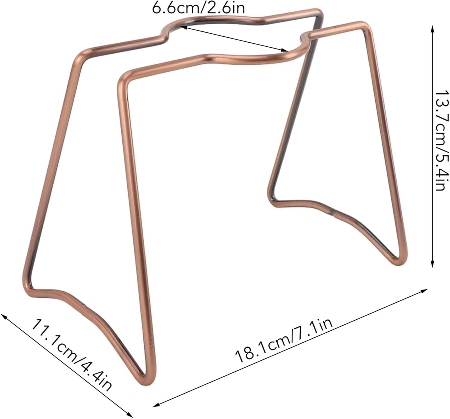 Clever Dripper,Pour Over Coffee Dripper Stand , Reusable Metal Pour Over Coffee Dripper Stand Circinate Portable Filter Holder Rack Drip Coffee Brewing Stand for Home Cafe Office Camping Travel