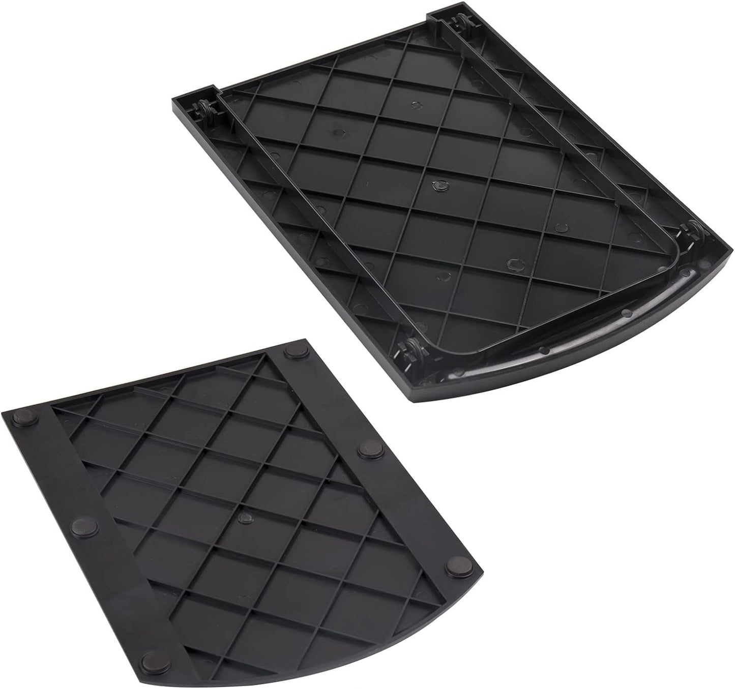 Bruvoalon Kitchen Appliance Sliding Tray, Slider for Coffee Pot, Coffee Maker, Toaster, KitchenAid Mixer, Blenders and Air Fryer, Coutertop with Rolling Wheels (1 Pack)