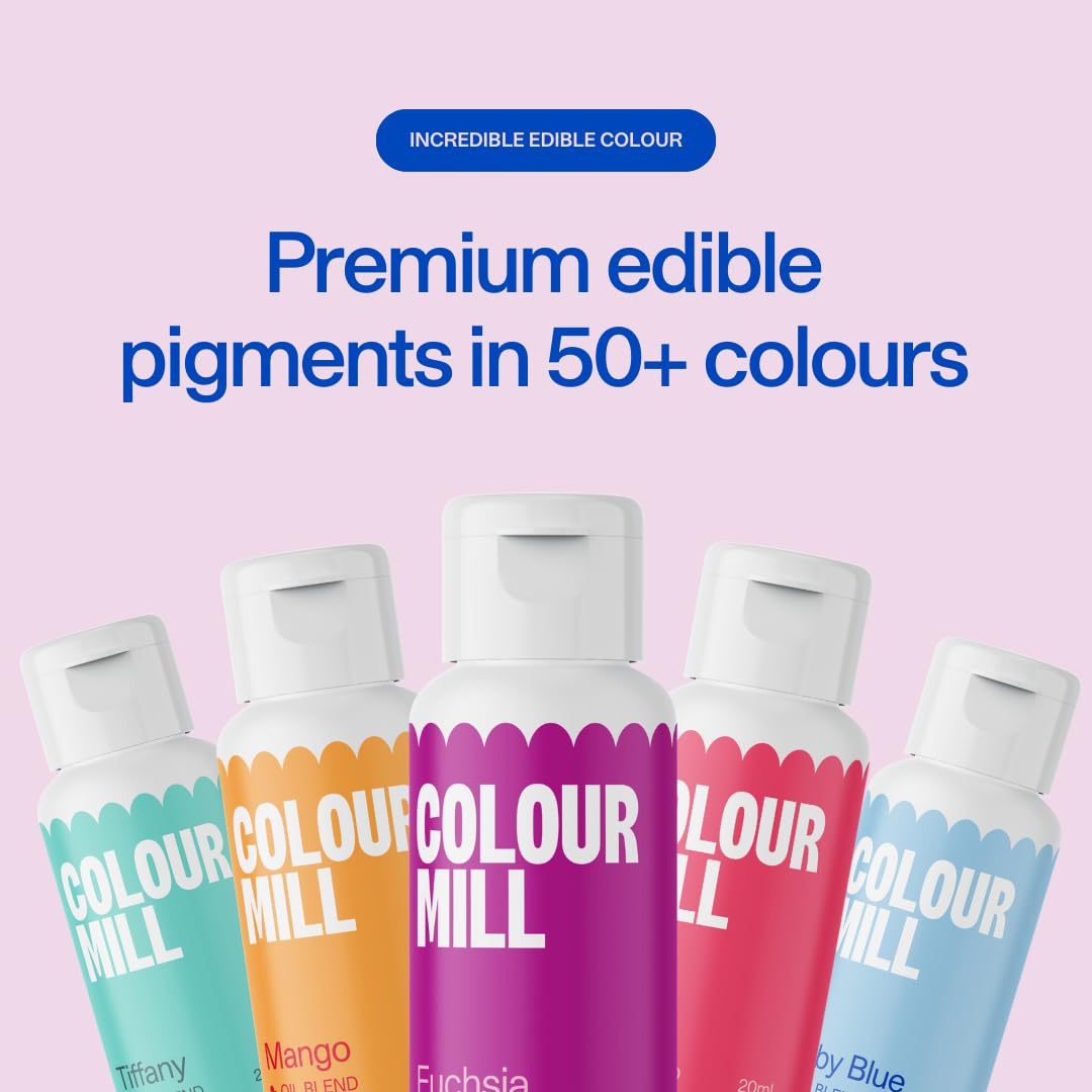 Colour Mill Oil-Based Food Coloring, 20 Milliliters Kiwi