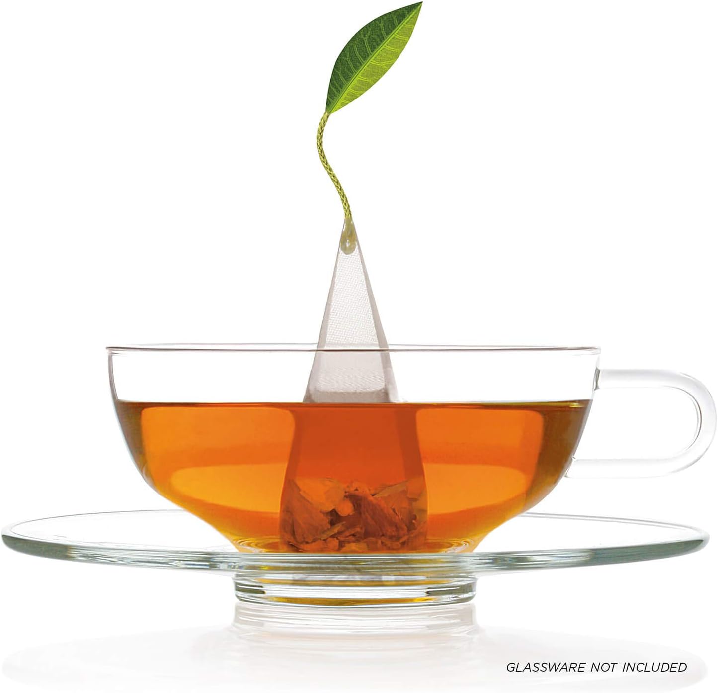 Tea Forte Frank Lloyd Wright Presentation Box Tea Gift Set Sampler, 20 Count 2 of Each Variety Individually Wrapped Handcrafted Pyramid Infuser Bags