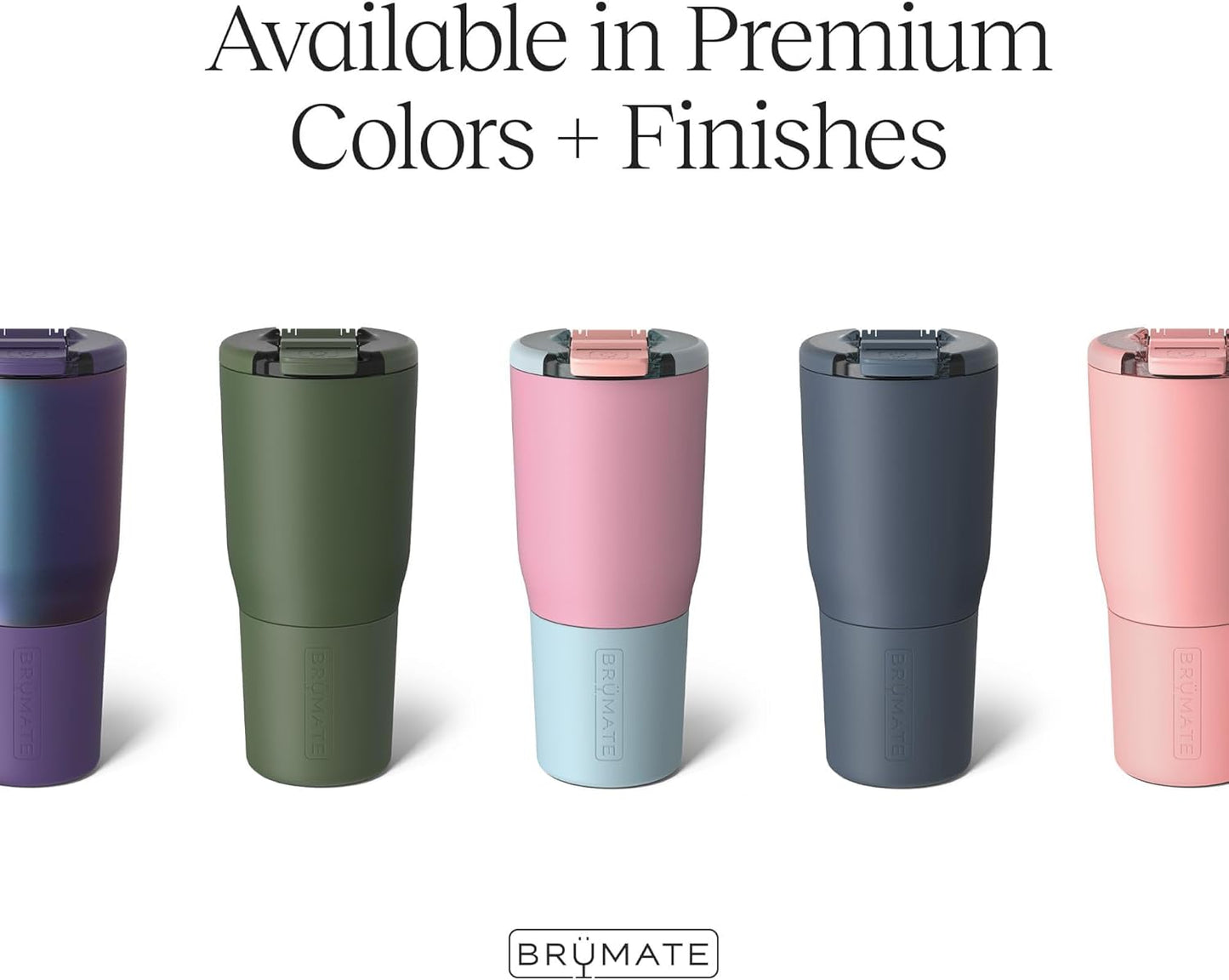 BrüMate Nav 25oz 100% Leak Proof Insulated Travel Tumbler with Magnetic BevLock™ Lid - Double Wall Cup-Holder Friendly Stainless Steel Mug (Limoncello)