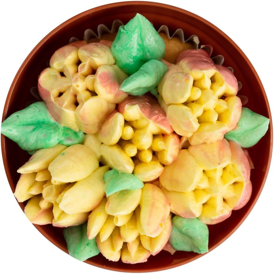 Restaurantware-Russian Piping Tip, 1 Tulip Cake Decor Piping Tip - #33, Corrosion-Resistant, Stainless Steel Decorating Tip For Frosting, Dishwashable, Decorate Cupcakes, Cakes, or Cookies