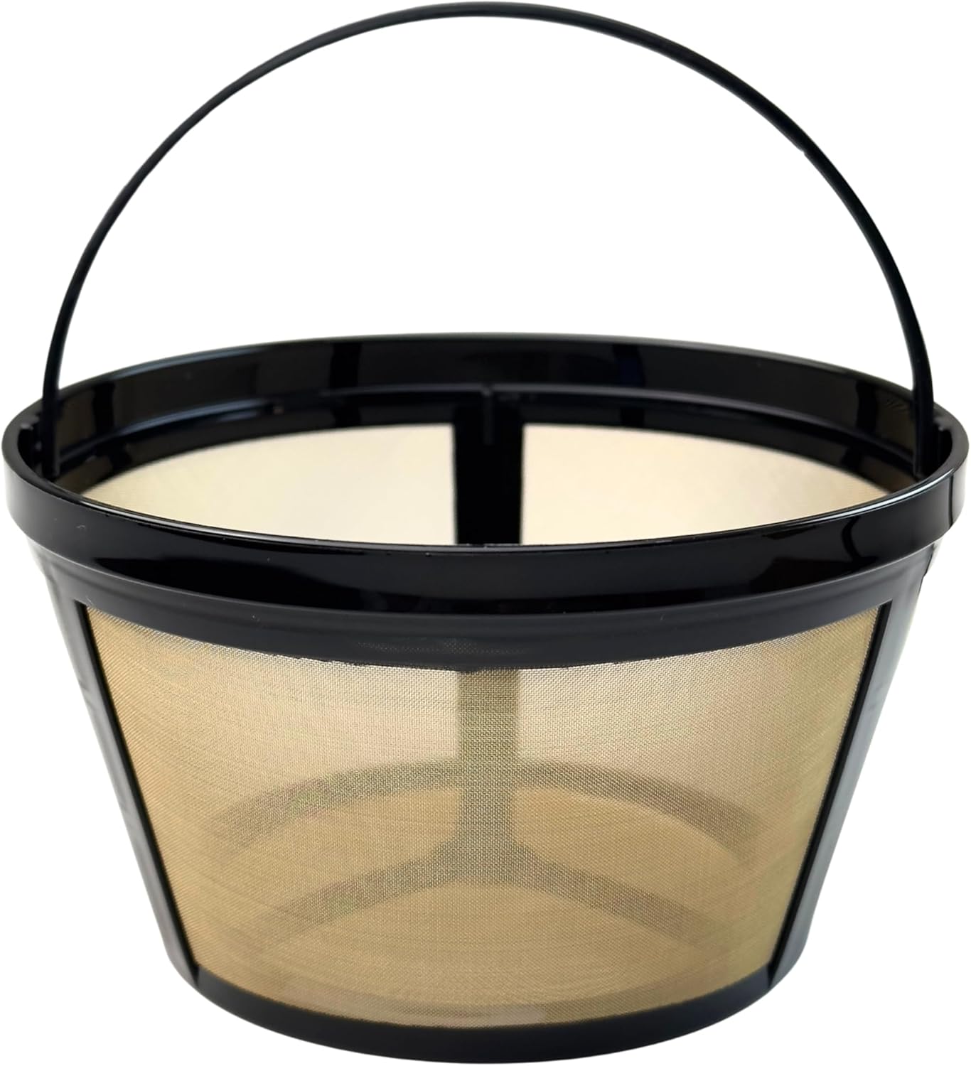 Reusable Coffee Filter, Eco - Friendly, Compatible with Mr. Coffee, Black+Decker, Cuisinart, Hamilton Beach and Other Standard 8-12 Cup Drip Coffee Makers, Replaces Paper, BPA Free (2 Pack)