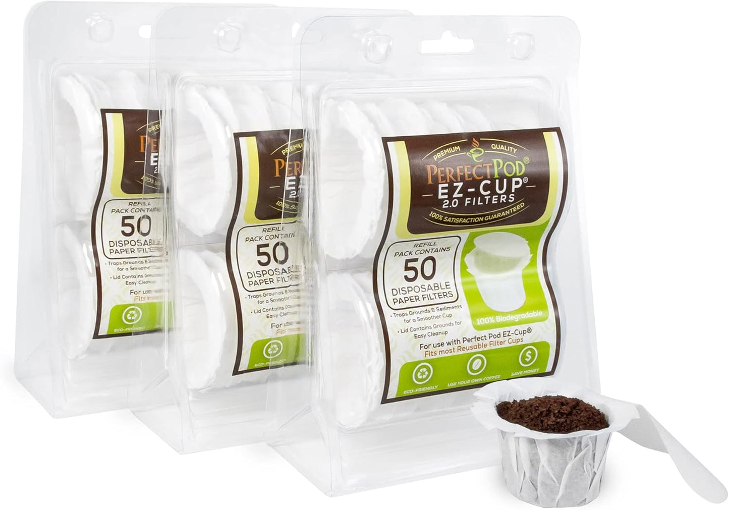 Perfect Pod EZ-Cup Filters by Perfect Pod (150 Filters)
