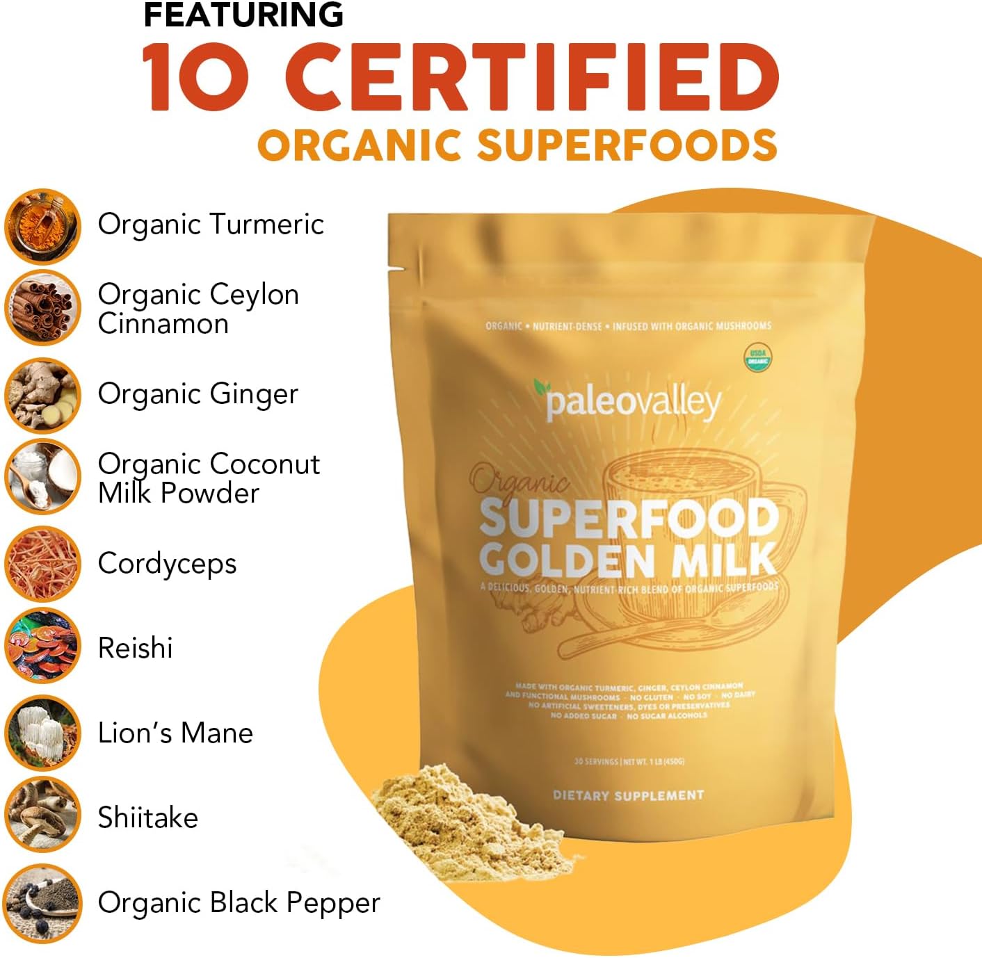 Paleovalley Superfood Golden Milk