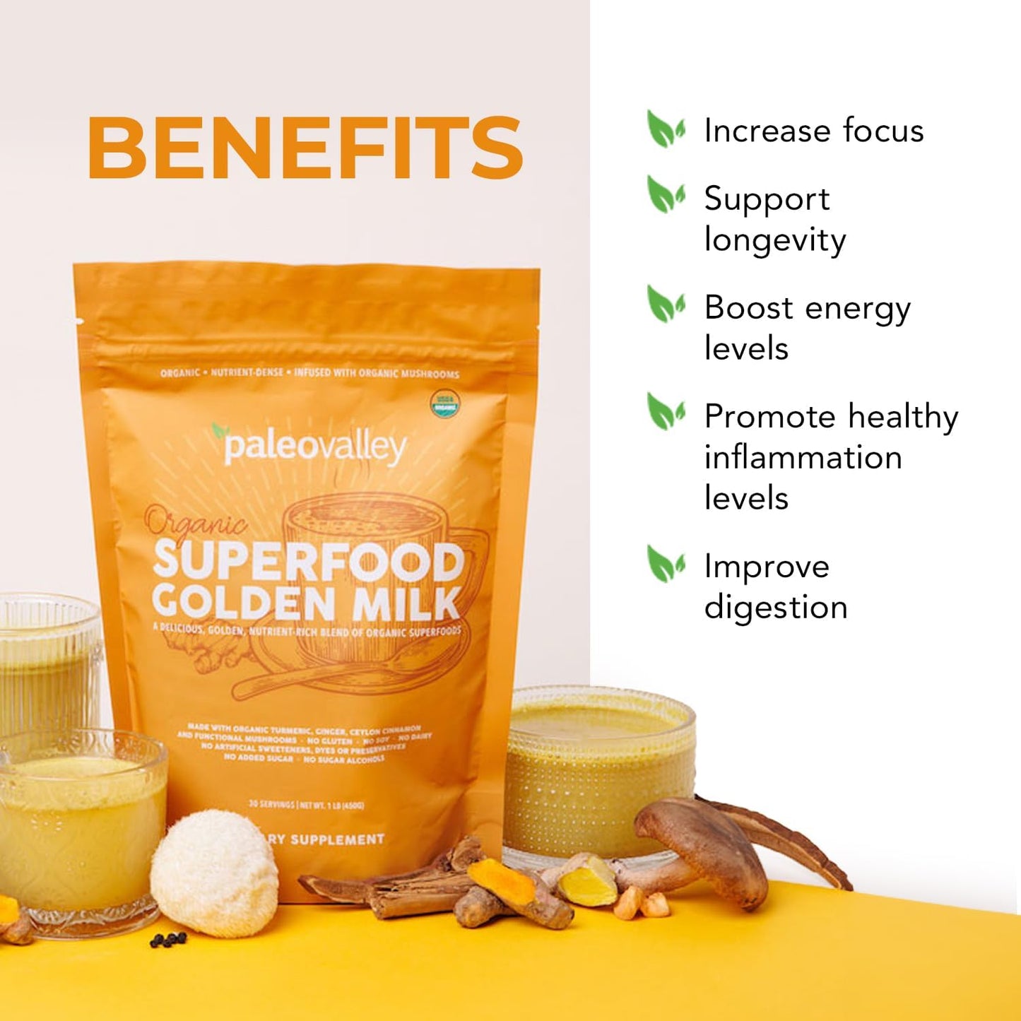 Paleovalley Superfood Golden Milk
