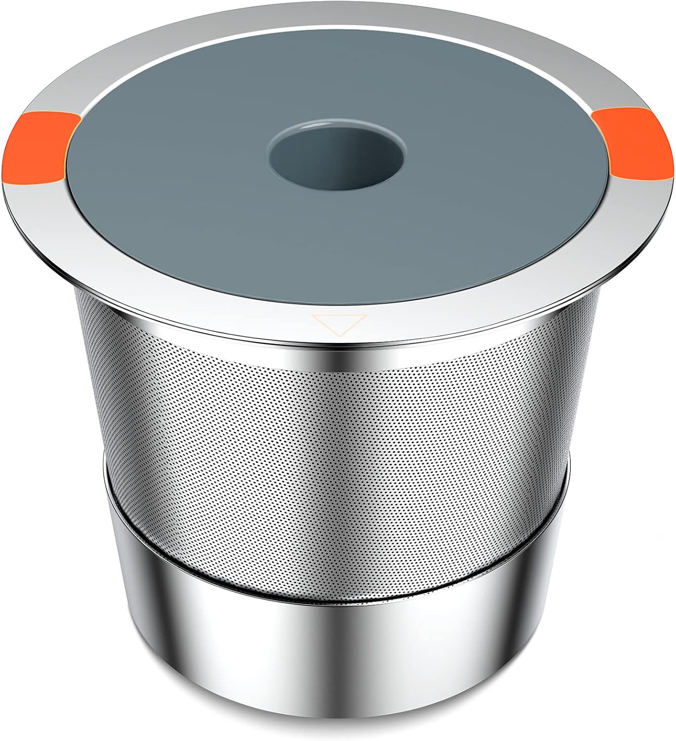 K Cup Reusable Coffee Pods, Stainless Steel Reusable K Cups Coffee Filter Compatible for Keurig 1.0 & 2.0 Coffee Makers, Non-BPA Stainless Steel Reusable K Cup(1 pack)