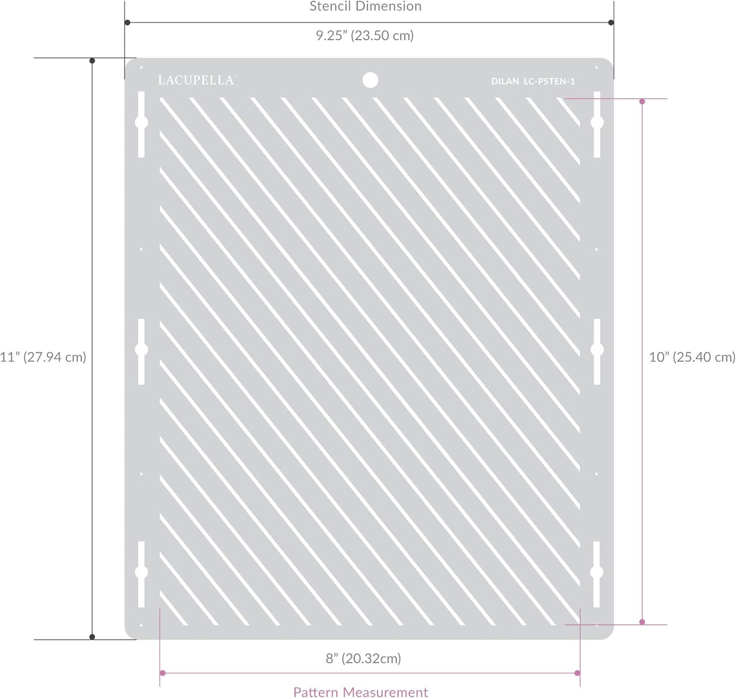 Large Cake and Baking Decorating Stencil (TORCHON)