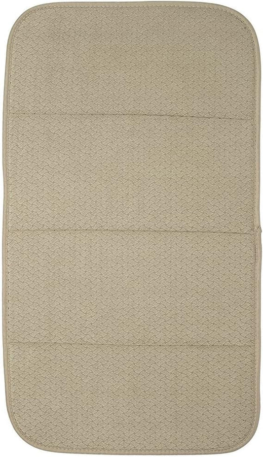 All-Clad Premium Reversible Dish Drying Mat for Kitchen: 16"" x 28"" Ultra-Absorbent, Long-Lasting, No Condensation, and Oversized for Large Pots and Pans - 1 Pack, Cappuccino