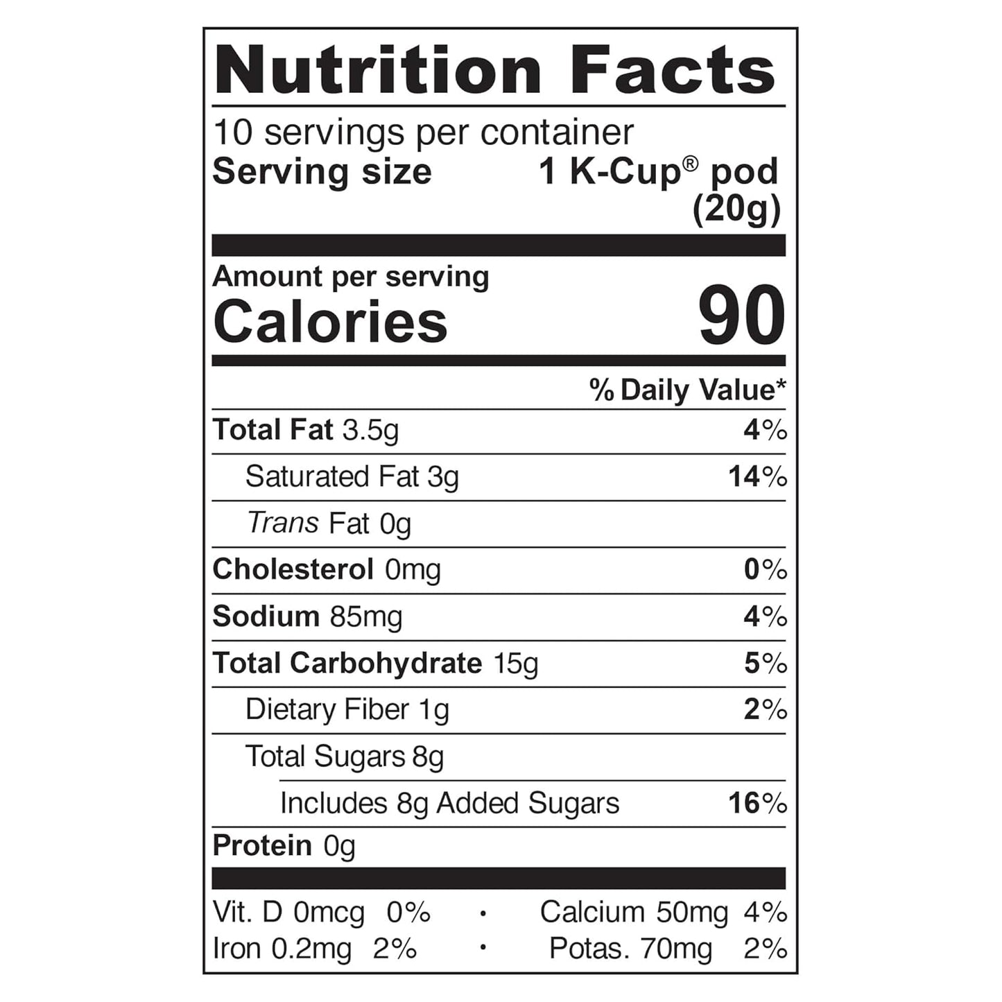 Caribou Coffee Caramel Comfort Oatmilk Latte, One Step Latte Single Serve Keurig K-Cup Pods, 60 Count (6 Packs of 10)