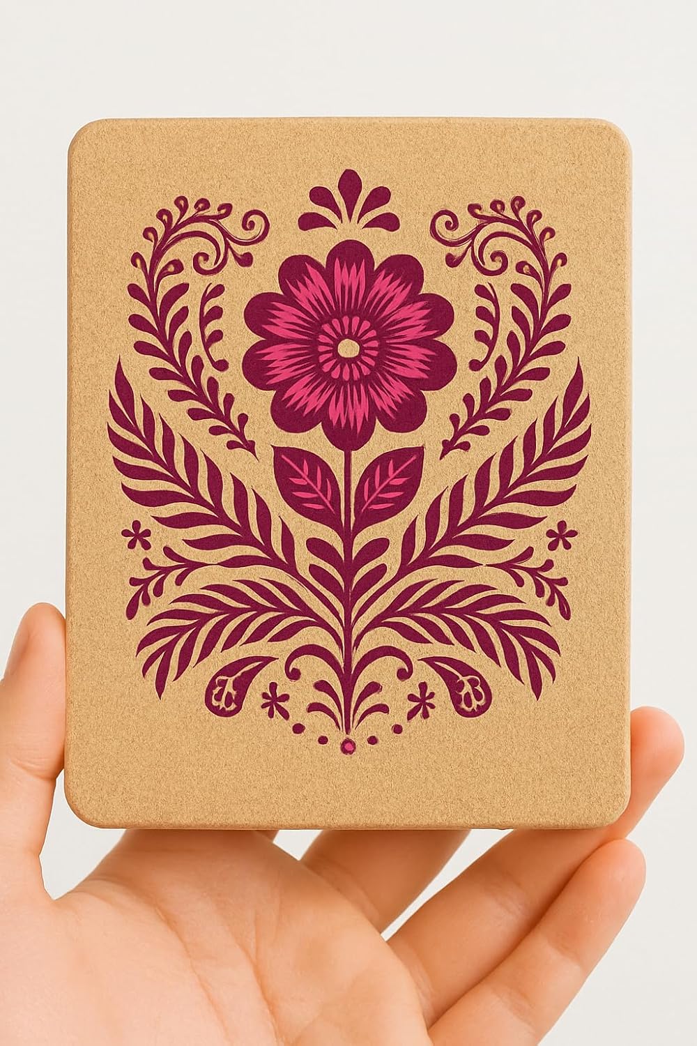 Scandinavian Flower 3 Stencil - Nordic Minimalist Floral Design for Hygge Décor, DIY Crafts, Wall Art, and Modern Home Styling from The Artful Stencil