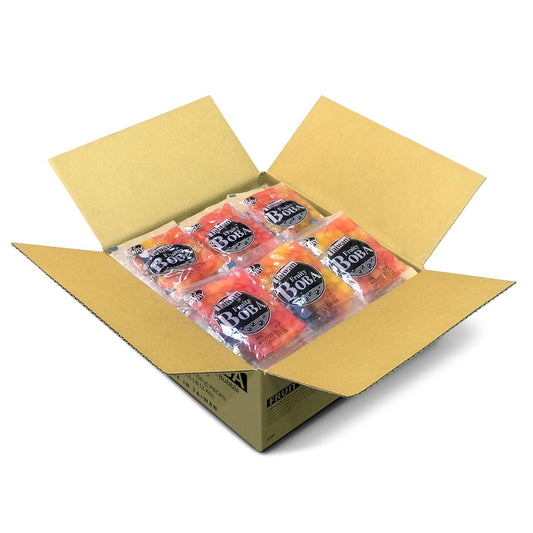J WAY LOCAL FLAVOR BOBA Authentic Instant Tapioca Boba Pearls Bulk, 60 Servings for Milk Tea,Smoothies and Desserts,Fruity Flavor (Ready in Just 20 Seconds,No Preservatives,Gluten Free)
